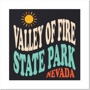 Valley of Fire State Park Nevada Hiking Camping Sunshine Posters and Art